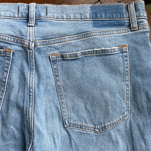 Abercrombie & Fitch Jeans Women 33/16 Blue The Mom High Rise Mid Wash Stretch - Picture 6 of 12